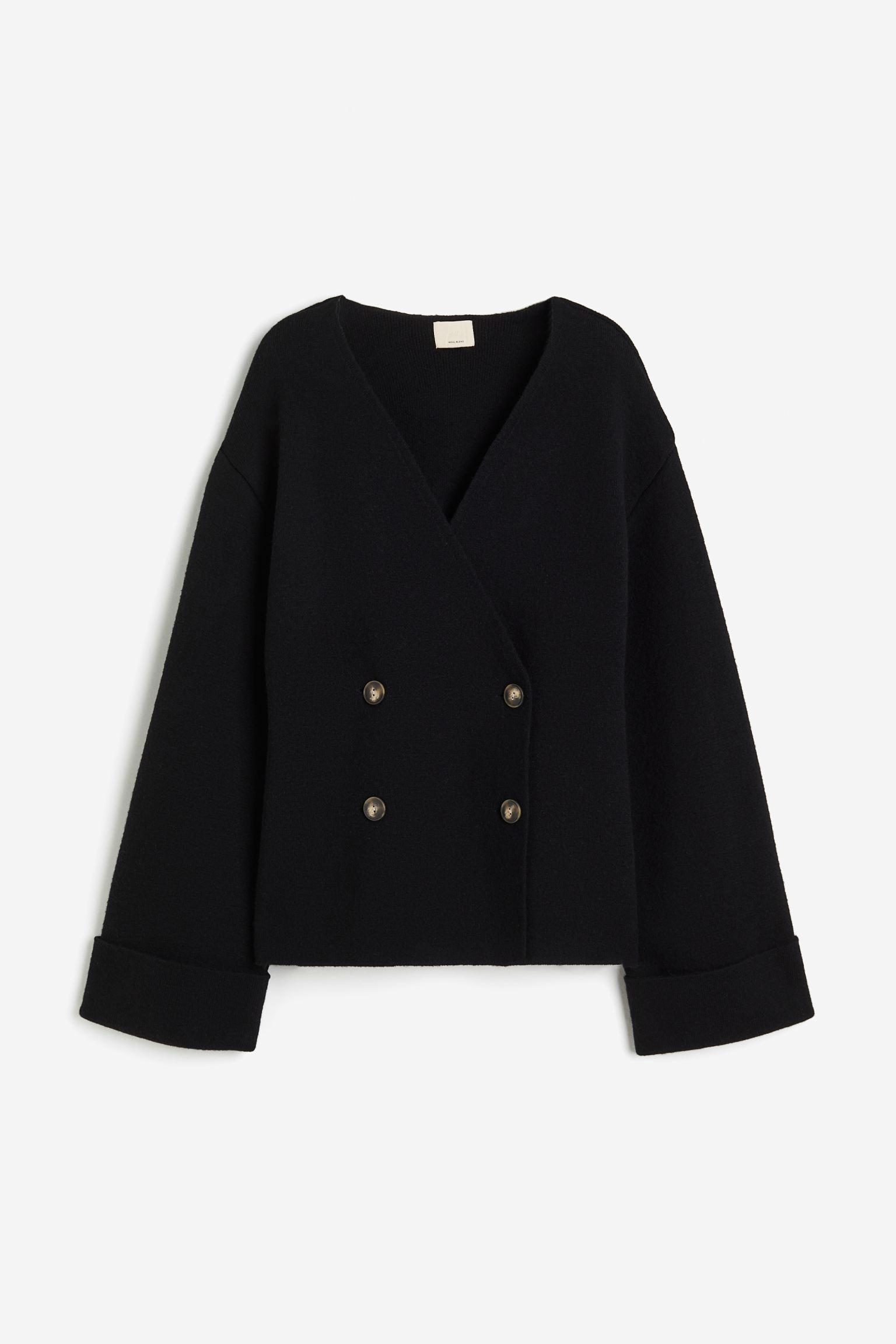 

Двубортный шерстяной кардиган