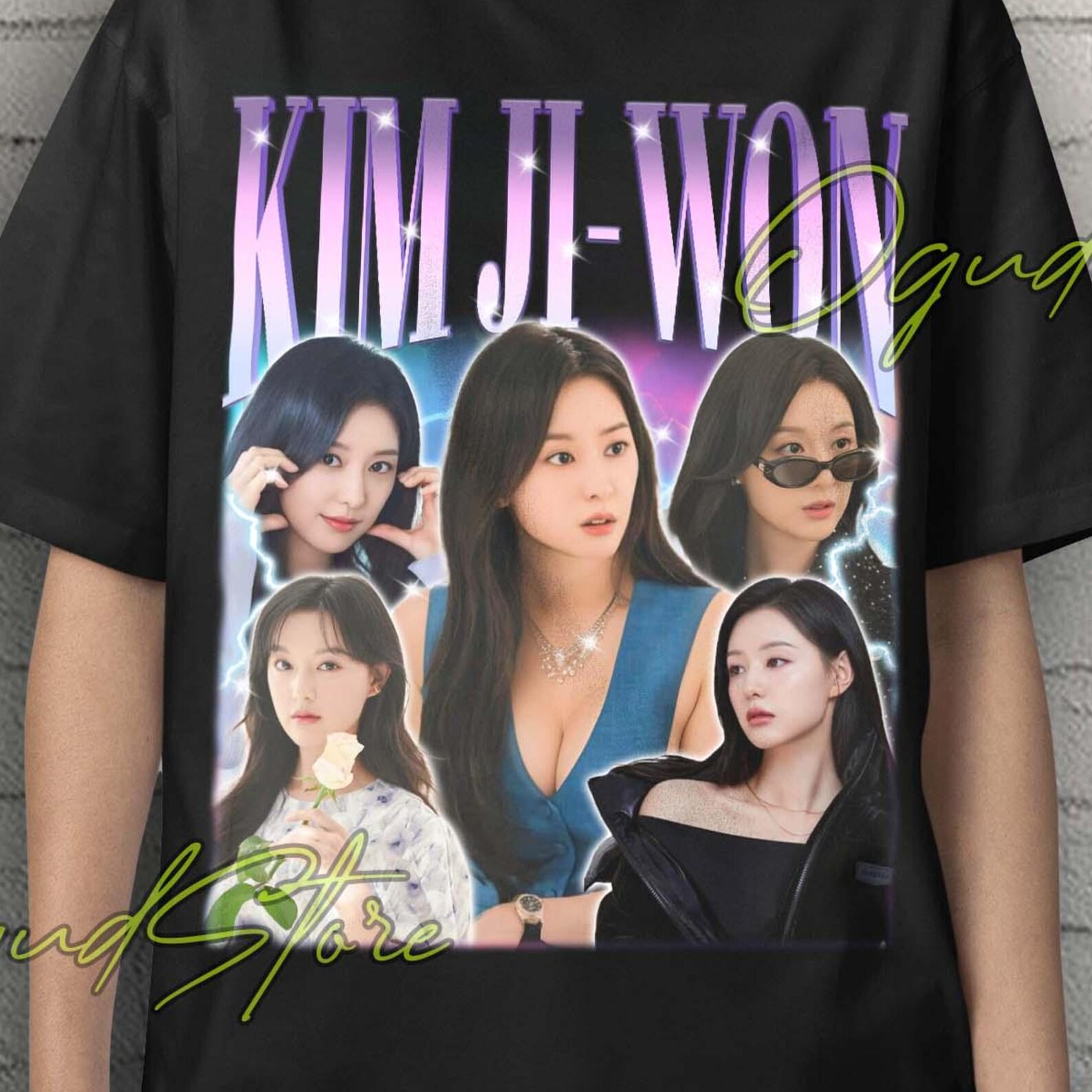 Kim Ji Won Shirt, Kim Ji Won Fan Tees, Kim Ji Won Gift, Kim Ji Won Vintage Tshirt, Retro Kim Ji Won Movie Shirt, Kim JiWon Kdrama Gift Tees M