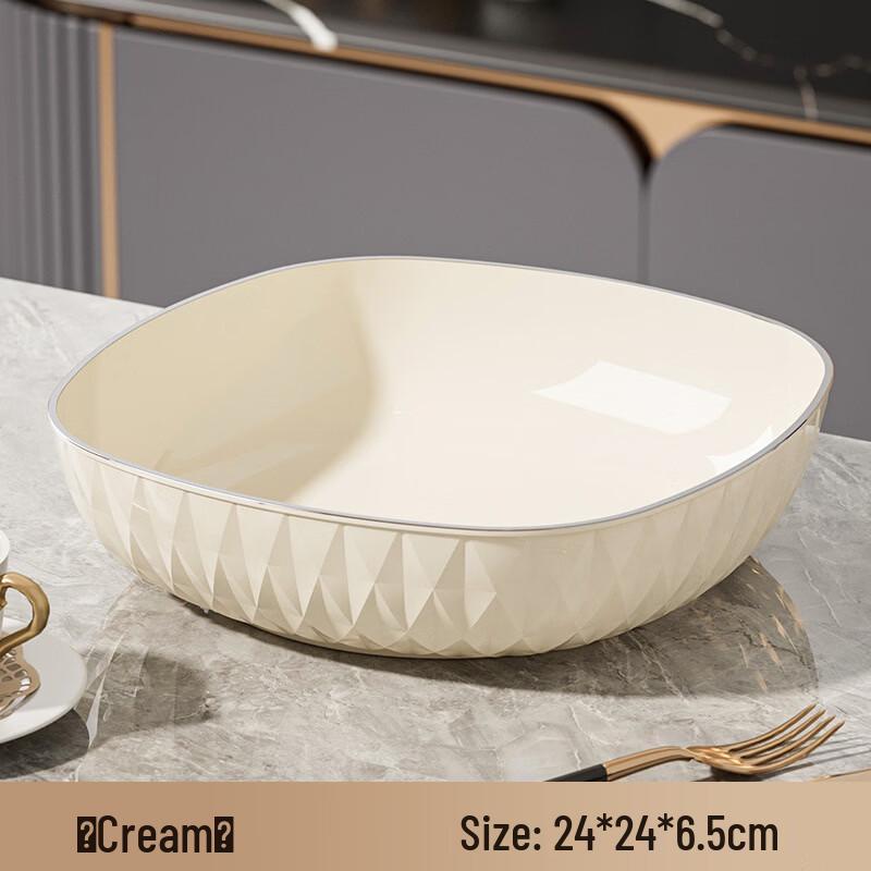 Abay Minimalist Plastic Fruit & Candy Dish