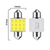 Automotive LED Dual Row Reading Lights High Brightness Overhead Lights COB Indicator Lights Automotive Lighting Accessories