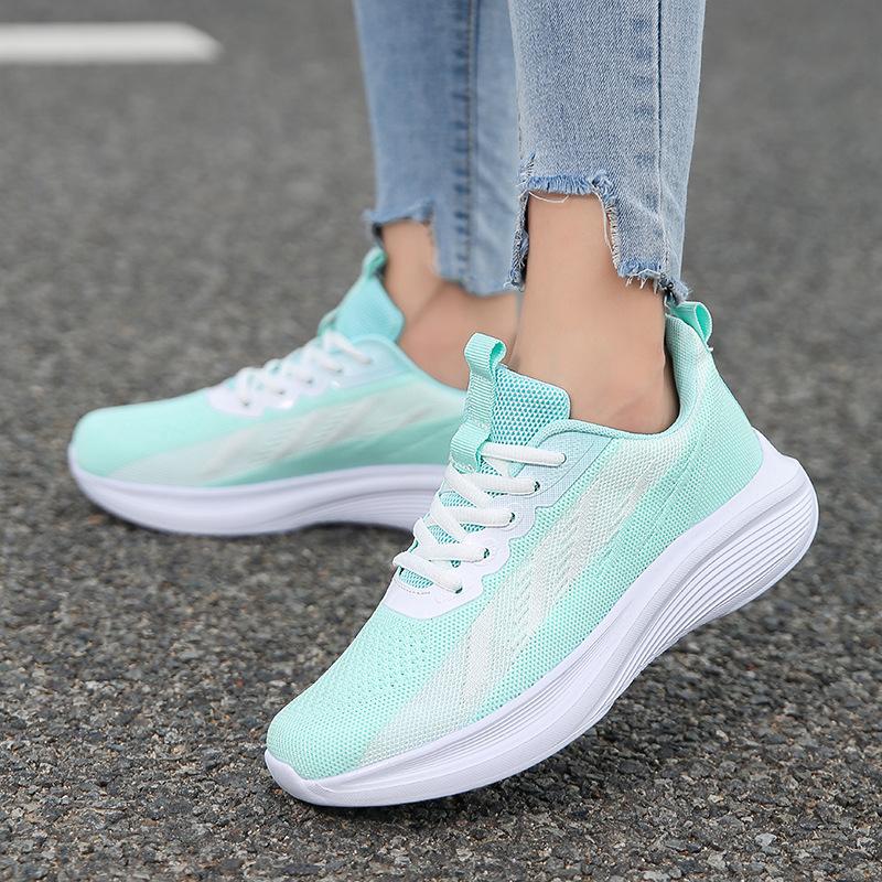 Sneakers New Summer Lightweight Shock-absorbing Running Shoes Mesh Breathable Casual Running Shoes