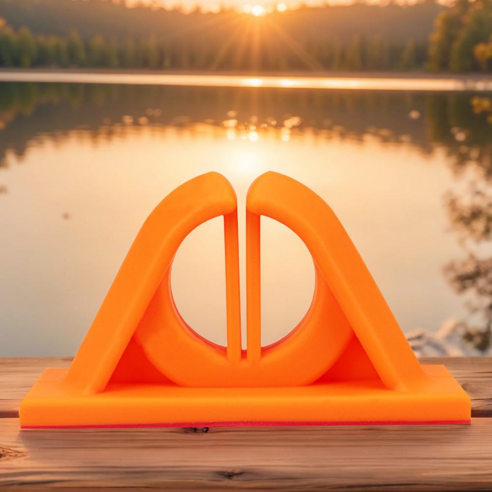 4Pcs Fishing Rod Display Rack Wall Mounted Fishing Pole Holder Clip Storage Rack Vertical Bracket for Wall and Garage