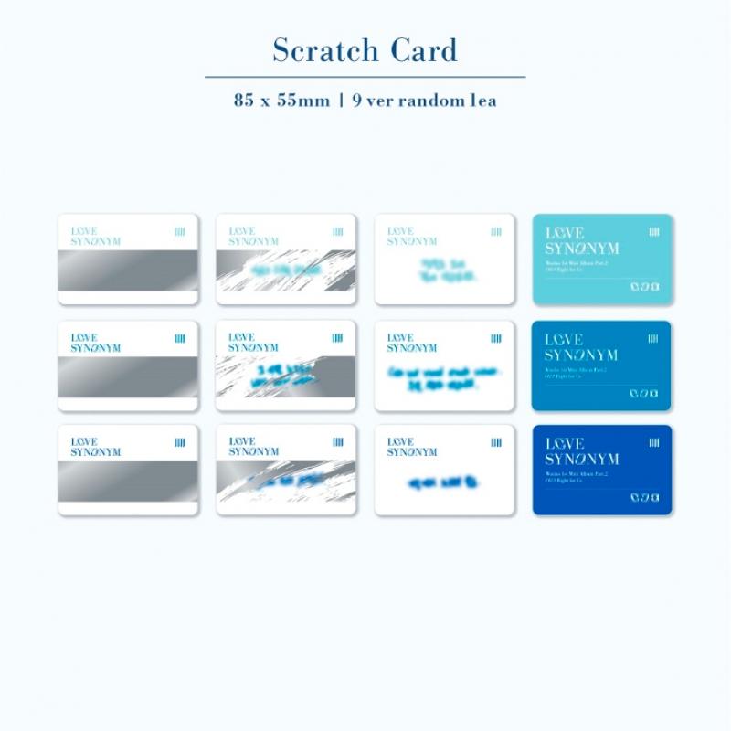 Wonho Love Synonym  2  Right For Us   Mini Album Part.2