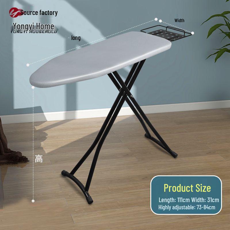 High-Grade Foldable Ironing Board - Large, Multi-Functional Stand-Up Ironing Table for Household Use