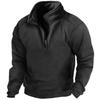 Spring And  Men's Standing Collar Sweatshirt Is Outdoor Casual Sweaters Tops