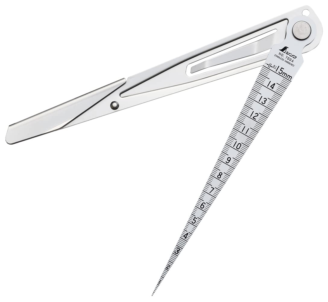 Shinwa Sokutei Taper Gauge with Metal Case 62603