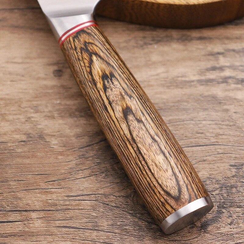 Stainless Steel Kitchen Boning Knife Hand Forged Knife Carving Knife Stainless Steel Cooking Multi-purpose Fruit Knife Wooden Handle Kitchen Gadget