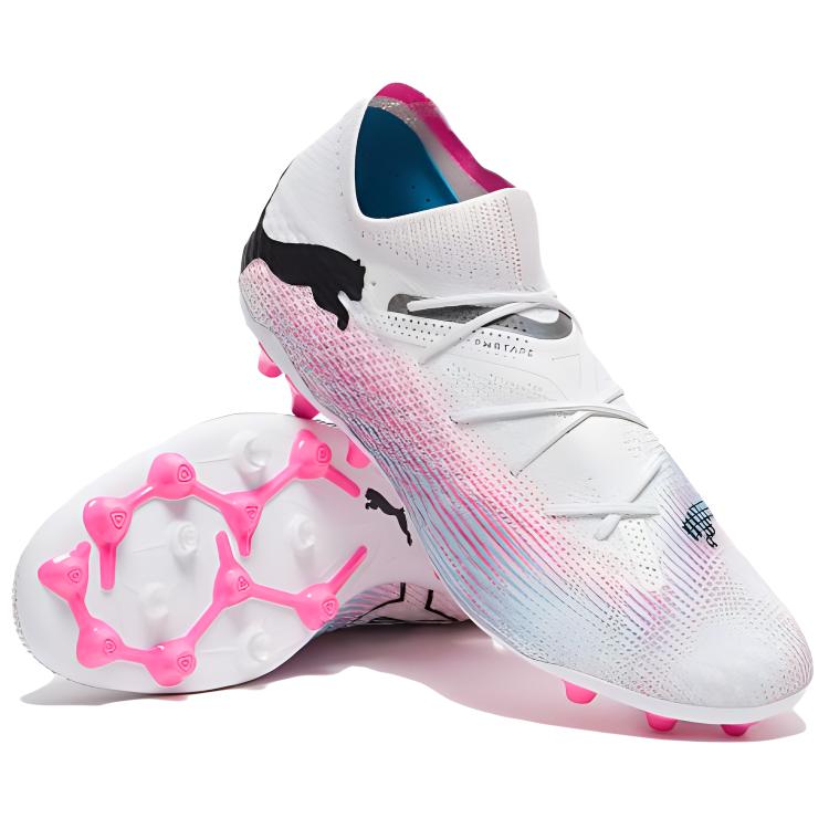 Puma Future Pro 7 FG AG Phenomenal Pack Men Sneakers White Black Poison-Pink 107707-01