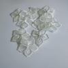 10Pcs Black White Lace Embroidered Flowers Patches Applique Patch Decoration