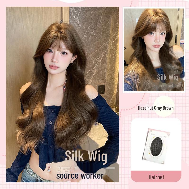 

Длинный кудрявый парик Sihuan для женщин - натуральный, милый, реалистичный парик на всю голову для повседневной летней носки