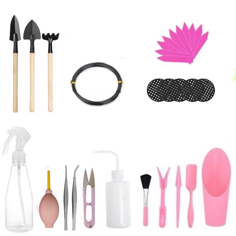 Succulent Care Mini Tool Set: Complete Gardening Kit for Micro-Landscapes & Flower Care