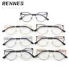 Rennes fashion European and American elegant temperament glasses triangular cat eye personality anti-blue light female flat glasses cat glasses frame