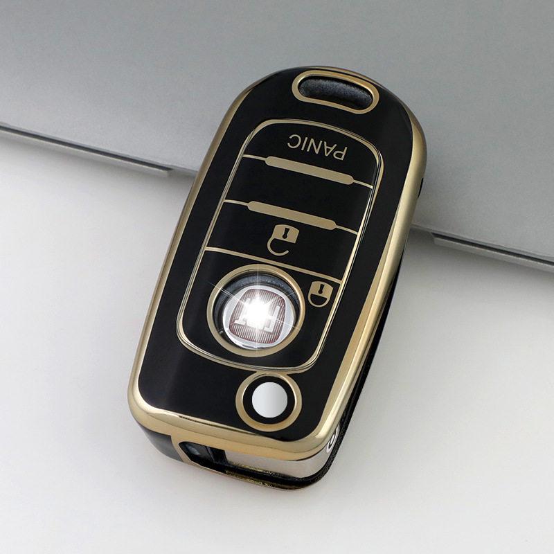 Italian Fiat TPU Soft Rubber Key Bag - Cross-Border Hot Item Car Protective Cover
