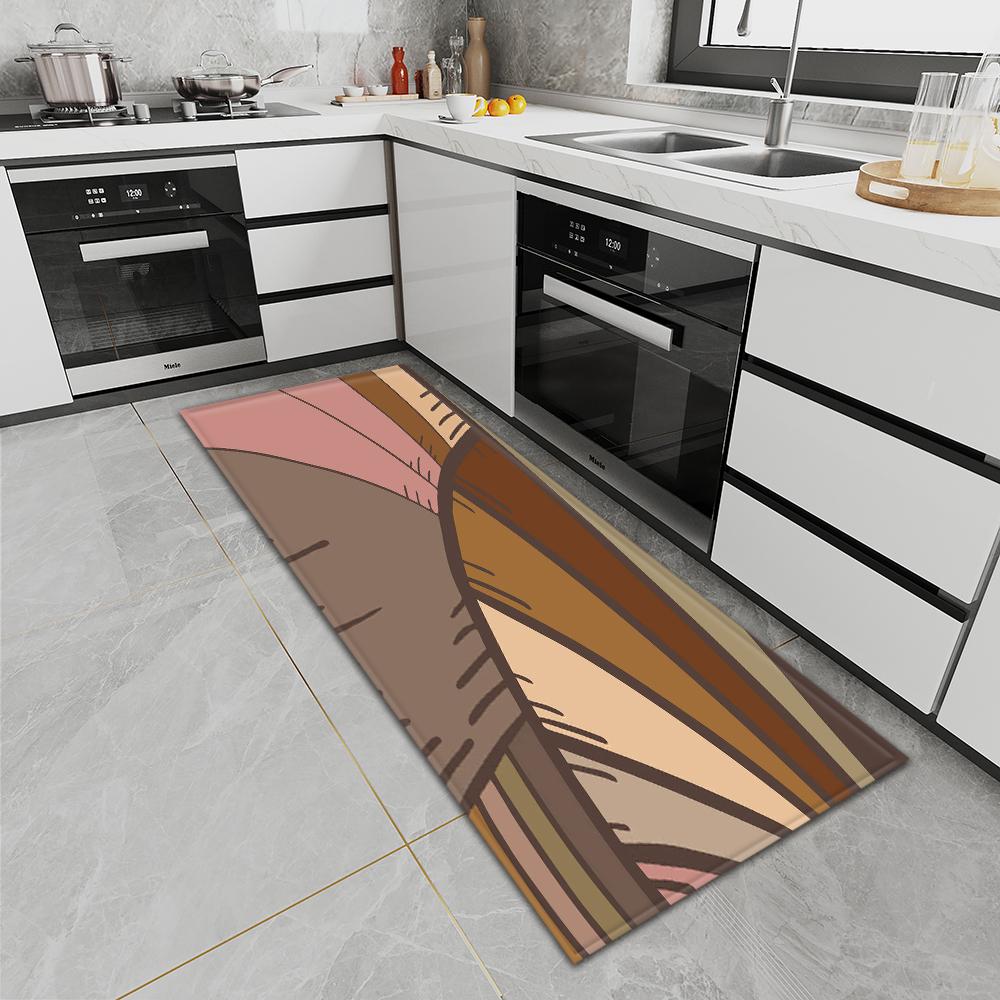 Alfombra de cocina, alfombra para puerta de entrada, dormitorio, pasillo, alfombra para la puerta del baño, alfombra para sala de estar