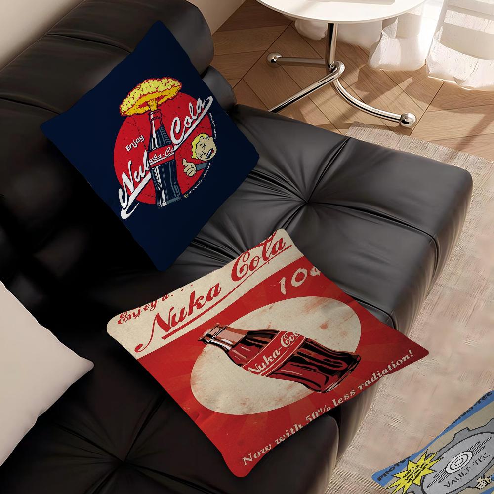 Fallout 3 4 Game Office Cushion Pillowcase Car Cushion Cover45X45CM Lumbar Pillowcase Sofa Pillowcover