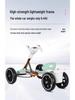 Foldable Electric Go-Kart Ride-On Car for Kids 2-8 Years - No Installation Required