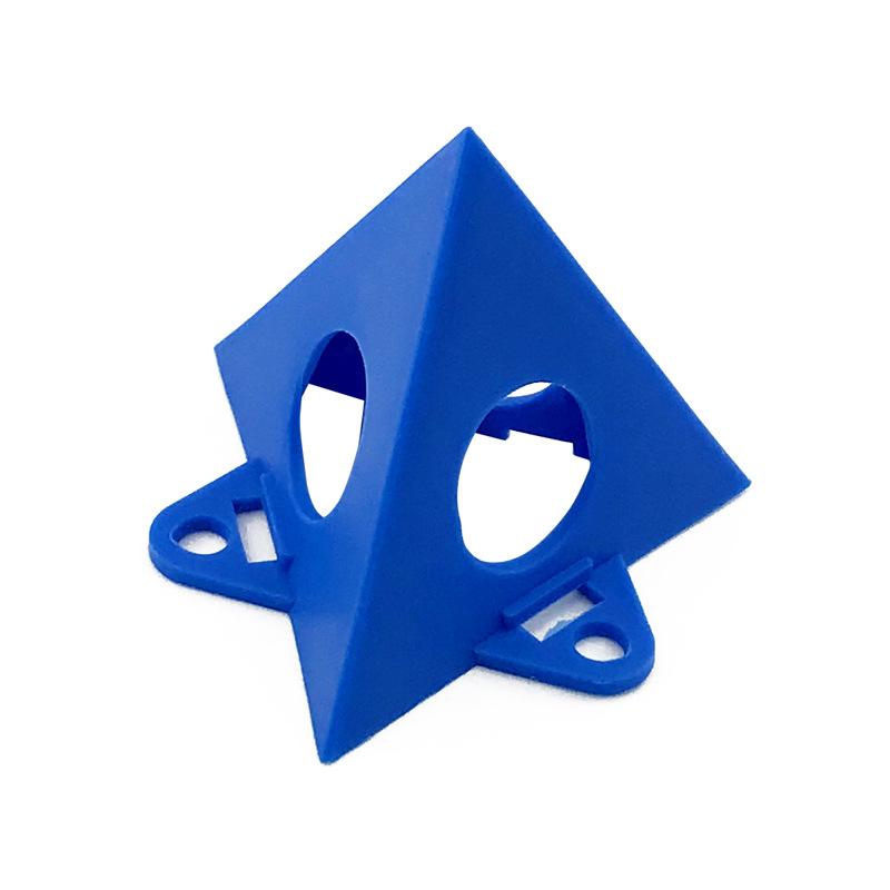 Pyramid Triangle Painting Support Stand, Plastic Cone Woodworking Elevation Pads, Board Spray Painting Support Feet