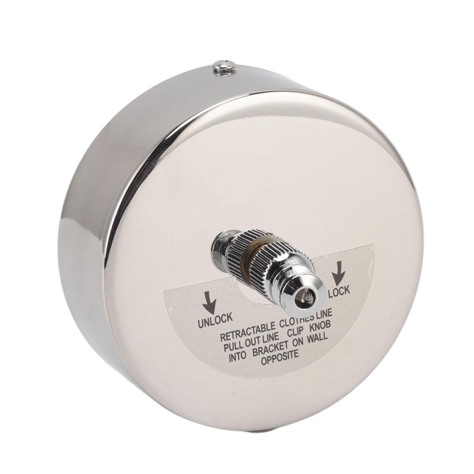 

Выдвижная бельевая веревка 304 нержавеющая сталь безопасность автоматическое втягивание двойной шкив веревка для стирки для помещений и улицы 3.8M