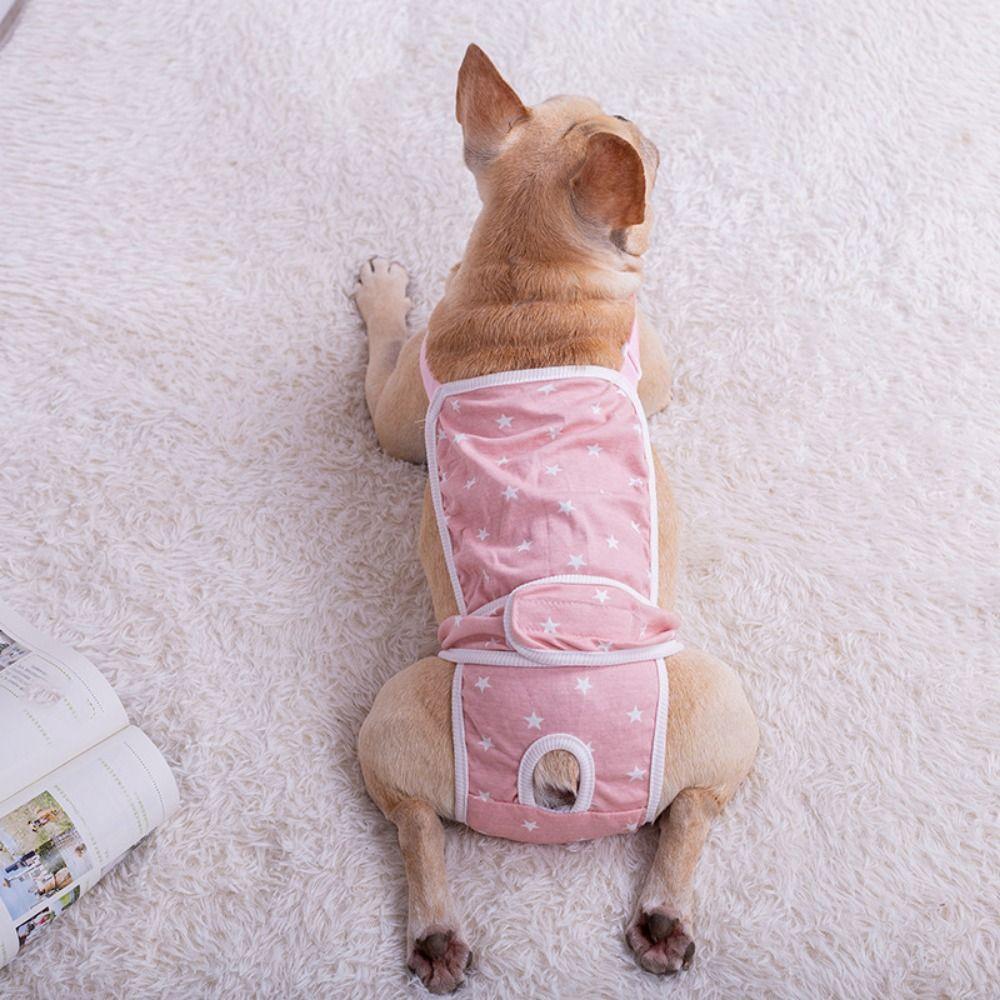 Adjustable Dog Physiological Pant Soft Dog Menstruation Pant Female Dog Shorts  For Four Seasons