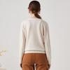 Zhaojun Women's 100% Cashmere V-Neck Cardigan