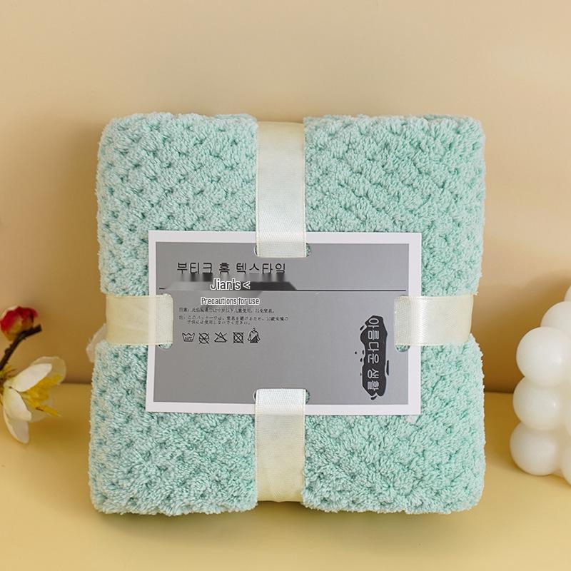 Creative Coral Fleece Warp Knitted Towel - Absorbent Wedding Celebration Souvenir Gift