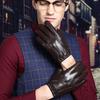 Men's Genuine Leather Touchscreen Driving Gloves
