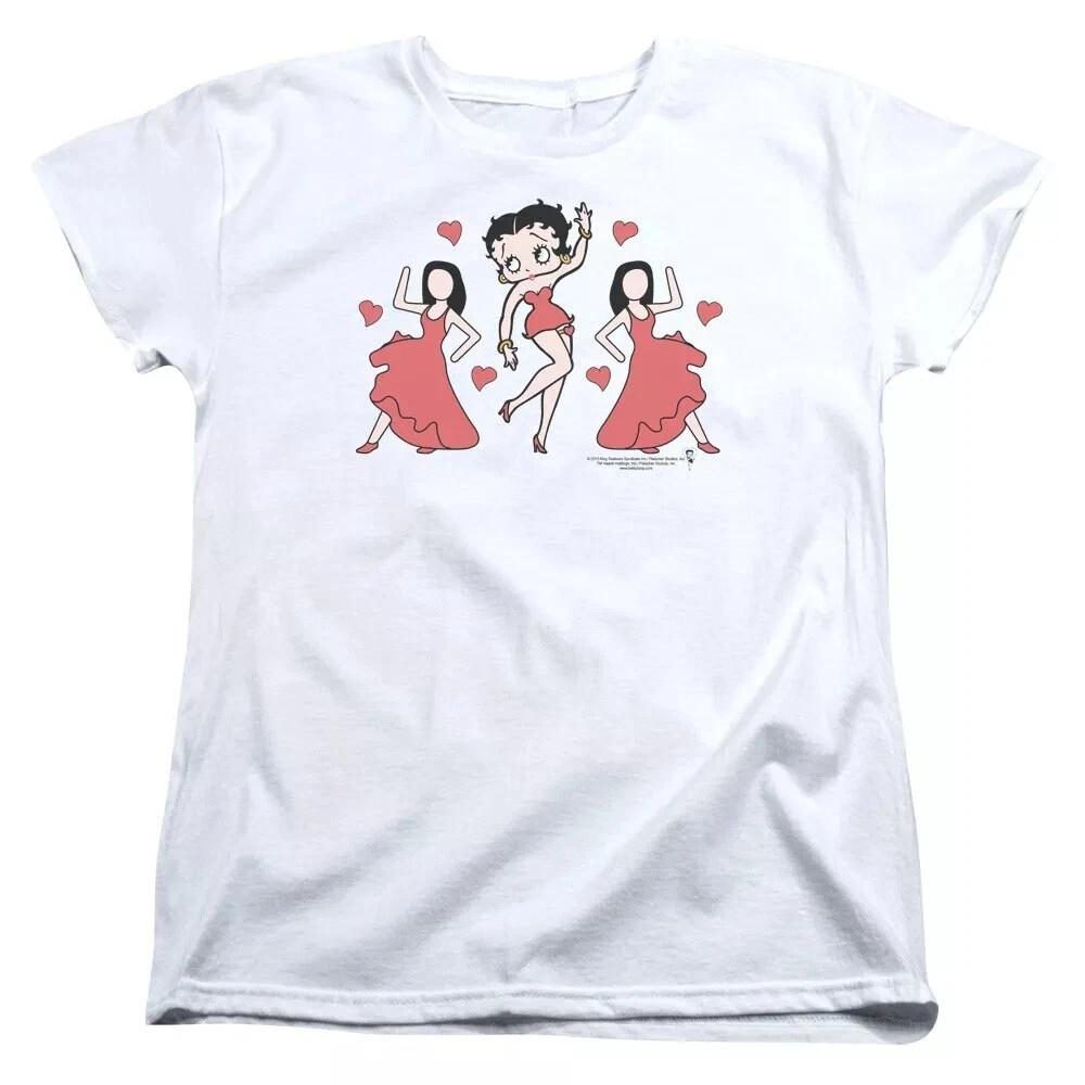 Betty Boop  BB Dance  Women s T-Shirt 4XL