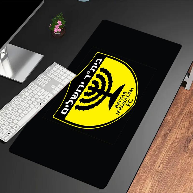 Jerusalem Fc Logo Design Mouse Pad Mouse Pad, Gaming Mouse Pad, Keyboard Pad, Desk Decor for Computer Notebook Fan Gift Birthday Gift