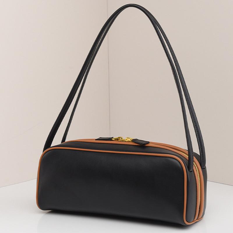 

2025 Luxury Designer Fashion Brand Women Handbags Color Splicing Advanced Sense Shoulder Bag Underarm Bag Trendy Square Bag