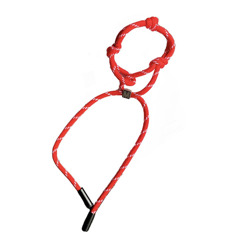 Nylon Braided Rope Bracelet for Couple Adjustable Length Wristchain Fashion Wristband Accessory for Men and Women