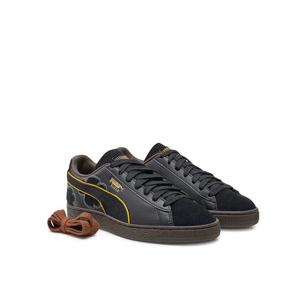 Pánské tenisky Puma Semiš 4 jednodílné 396525 01 černé