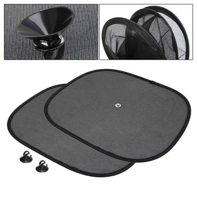 2 Pezzi Parasole Visiera Finestrino Laterale Auto Copertura Anti-UV Tenda Rete Scudo per Bambini