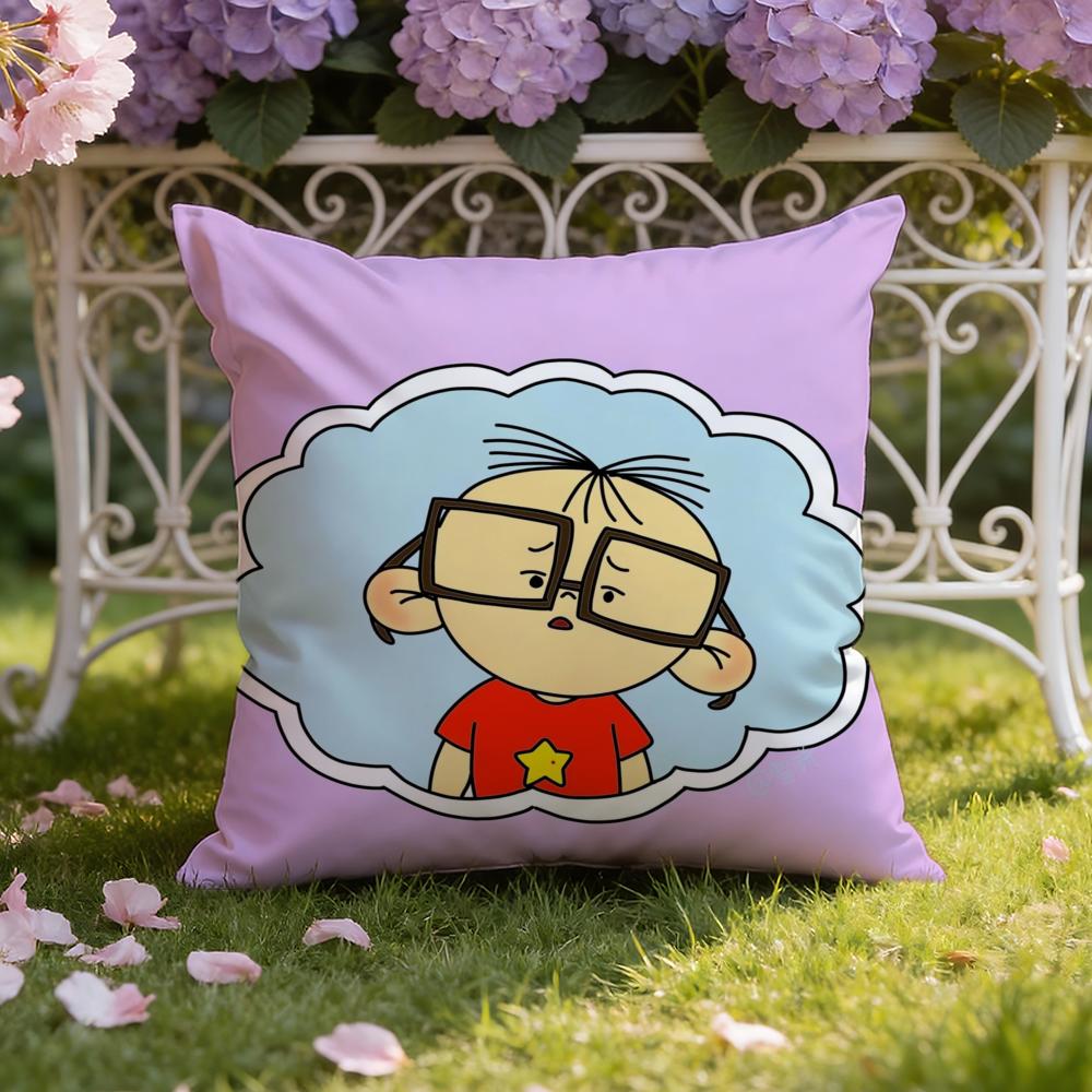 

Cartoon B-Big Ear Tutu Cushion Cover Home & Car Dual-Scene Pillow Cover: Reversible for Premium Comfort 30cmx30cm