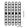 Reusable Elastic Band Lid Strap Universal Silicone Pot Lid Holder Lunch Box Bundling Strap Outdoor Tableware Storage Supplies
