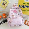 Hello Kitty Kuromi Cute Cartoon Kids Backpack With Breathable Nylon For Elementary School Use