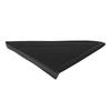 Rearview Triangle Molding Cover Black Front Mirror Side Corner Triangle Trim for Escape 2013 To 2019 Right