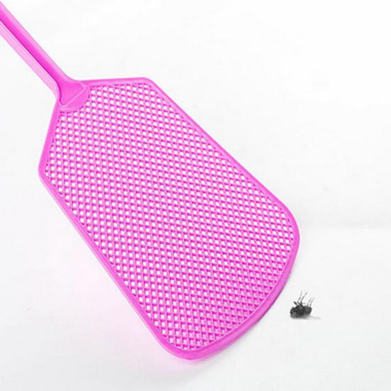 2 Stück Fliegenklatschen, verdickter langer Griff, flexibel, hohe Zähigkeit, hohles Netz, breiter Kopf, rissfest, für den Innen- und Außenbereich, Werkzeug zur Insekten- und Mückenbekämpfung