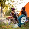High Efficiency Outdoor Barbecue 48V 80W Metal Air Blower for Campfire Popcorn Maker Outdoor Cooking Tricycle Compatible