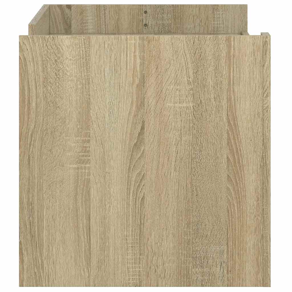 Coffee Table Sonoma Oak 100x50x50 cm Particleboard