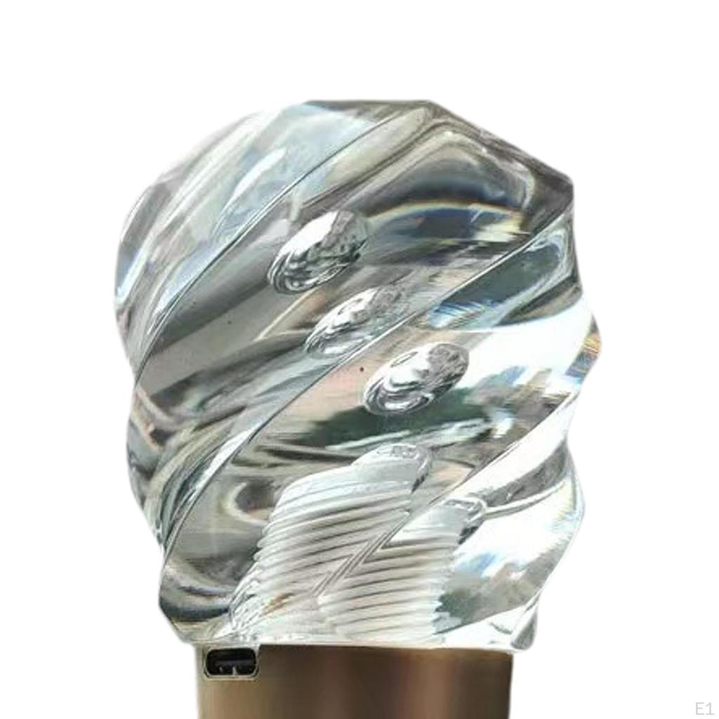 Car Speed Knob Multi Color Led Lights Beautiful Transparent Gear for Most Models Truck
