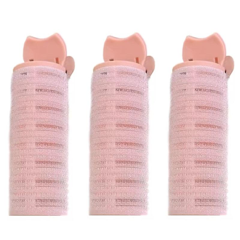 BEPAN 3pcs Fluffy Hair Roller Bangs Hair Root Fluffy Hair Clips Air Bangs Curling Rollers Self-adhesive Hairdressing Styling DIY Tool