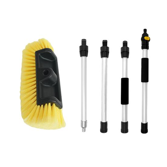 

Кисть для детейлинга автомобиля Универсальный стеклоочиститель Щетка для глубокой очистки автомобиля Средство для чистки автомобильных стекол Инструмент для чистки салона автомобиля для транспортных средств лодок автодомов жёлтый