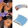 36pcs/lot Super Strong Blue Hair Tape Waterproof Double Sided Adhesive Hair System Super Tape For Lace Wig