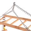 Suspension Climbing Swing Bird Parrot Squirrel Bite Beads Bell Toy Cage Decor