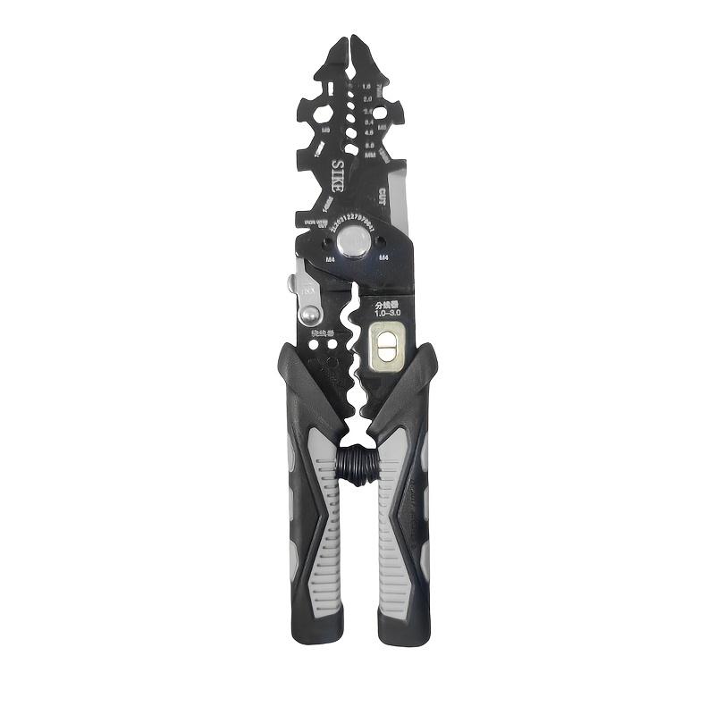 

Многофункциональный инструмент для зачистки проводов 24 в 1, острогубцы для электриков, экономящий труд резак и инструмент для зачистки кабелей, металлический материал, для обработки проводов Wire Stripper