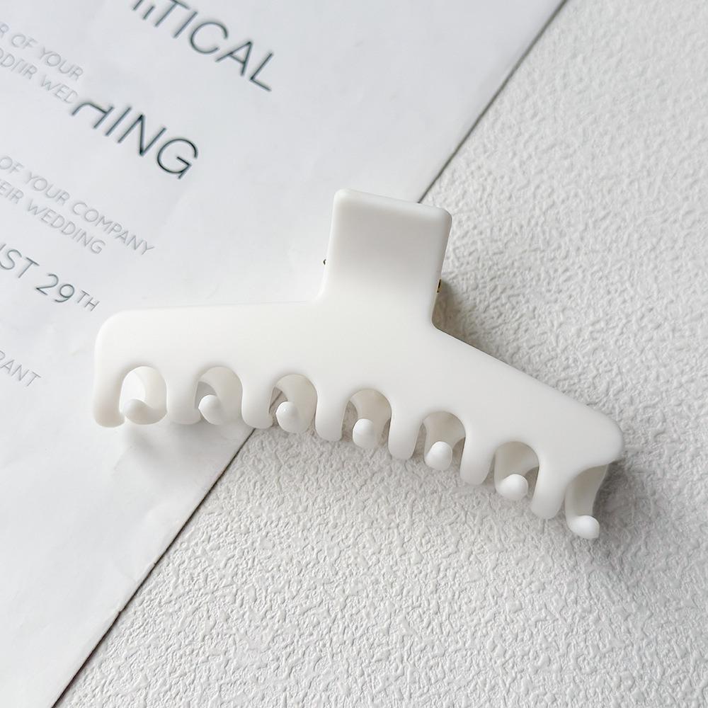 Elastic Plastic Woman Claw Clips Soft Silicone Shark Clip Fashion Hair Claw Headwear Daily Use