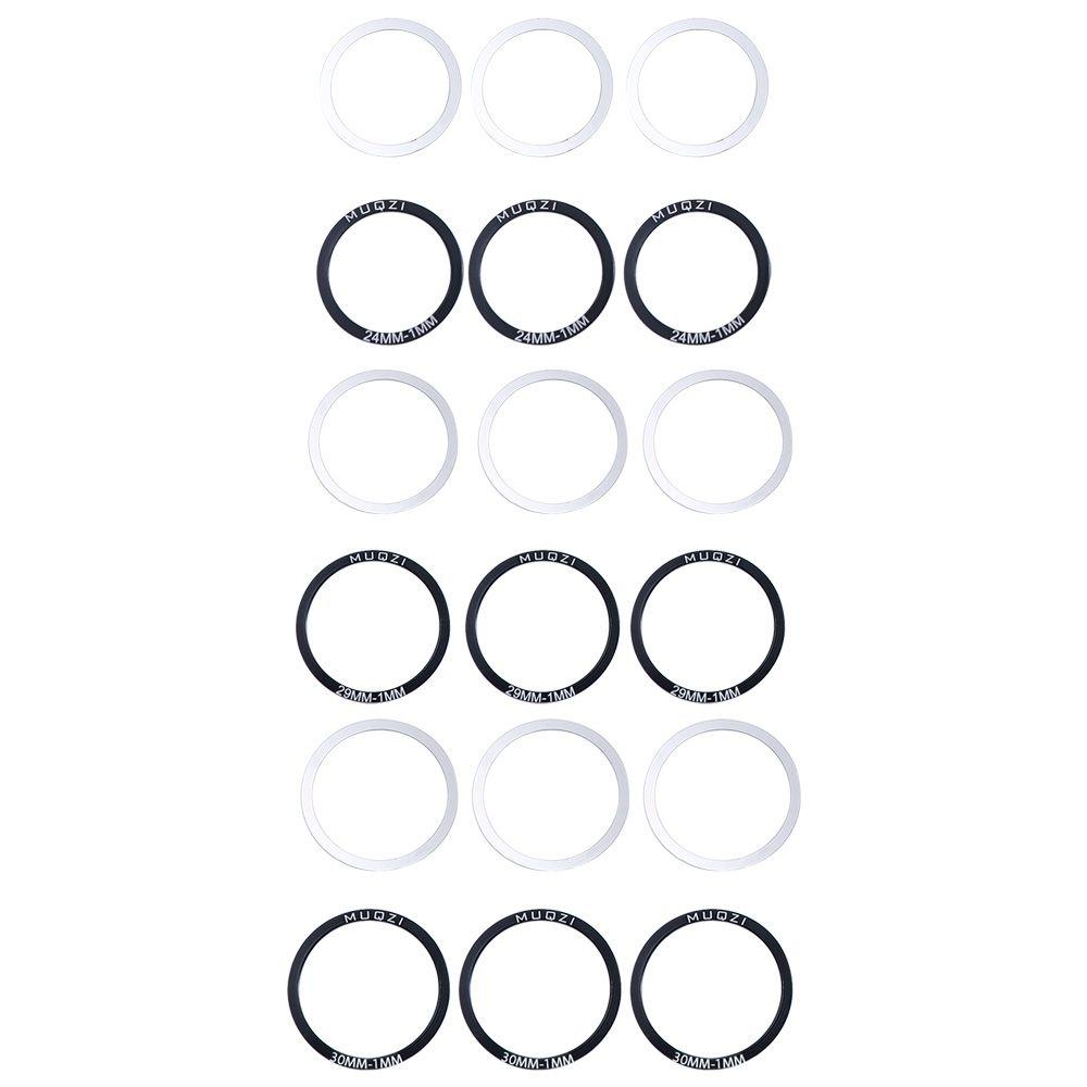 Part Bicycle BB Crankset Gasket Bottom Bracket Steel Spacer Bike Bottom Bracket Washer Crankset Bottom Spacer Crankset Washer