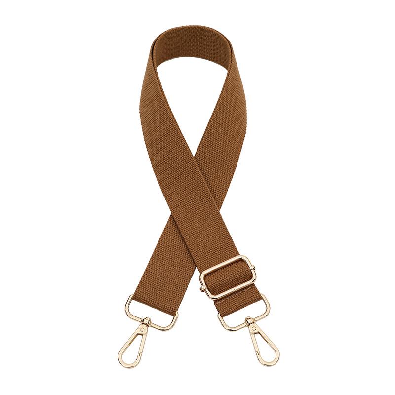 Adjustable Solid Color Crossbody Bag Strap - Unisex, Load-Reducing Shoulder Strap for Bags and School Bags