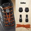 Easy On Off No Tie Shoelaces with Dot Button Quick Lock, Stretch Elastic Laces for All Athletic & Casual, Time-Saving Lazy Laces
