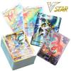 100Pcs Pokemon Cards Shining VSTAR GX EX VMAX MEGA TAG TEAM Energy Trainer Charizard Pikachu Collection Battle Card I26